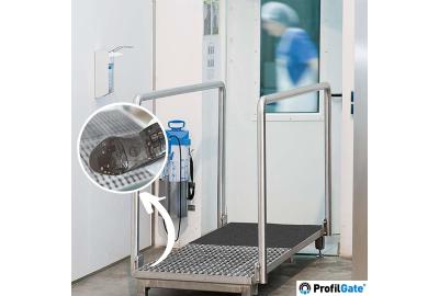 StepGate per sanificazione suole