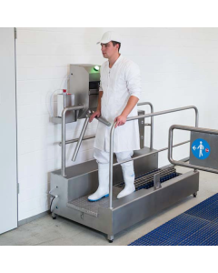NEPTUN HCS1 - Stazione per la disinfezione delle suole e delle mani